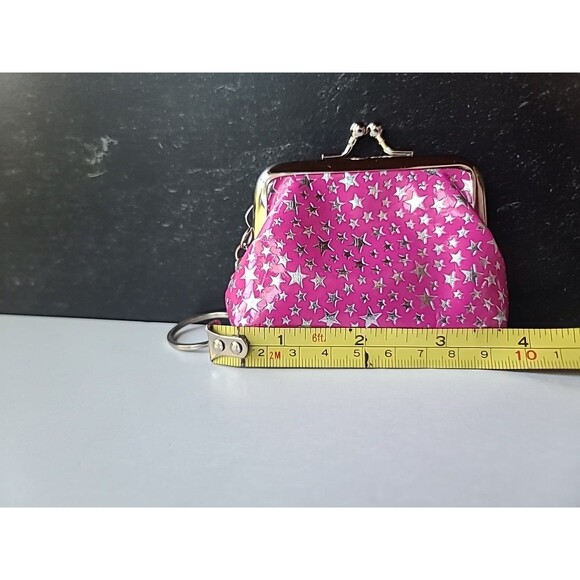 Pink And Silver Star Coin Purse - Picture 10 of 10